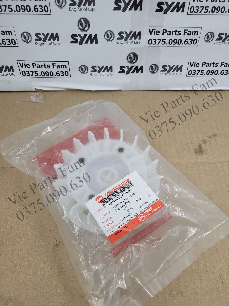 Cánh quạt gió Attila Elizbeth Fi (phun xăng điện tử), hàng din SYM mới 100%