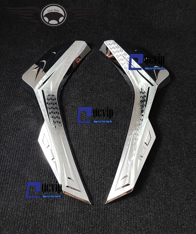 [HCM]Ốp Co Bửng Vario 2018 - 2019 Xi Inox MS1841