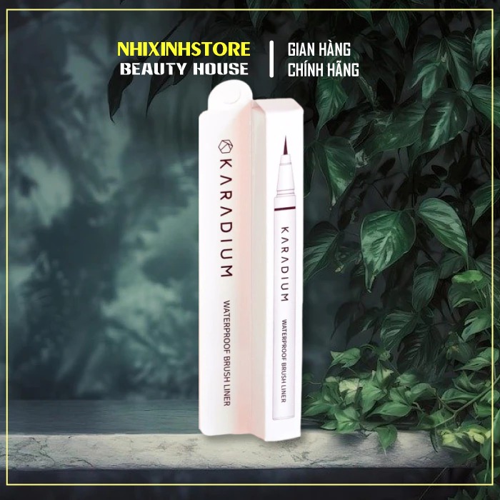 Bút Dạ Kẻ Mắt Karadium WATERPROOF BRUSH LINER BLACK