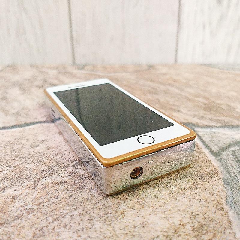 HỘP QUẸT, BẬT LỬA XÀI GAS CAO CẤP LỬA KHÒ HÌNH IPHONE 6 MINI ĐỘC ĐÁO