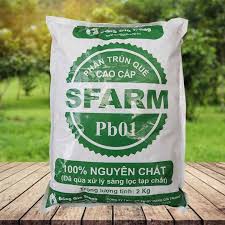 Phân Trùn Quế Sfarm Pb01 ( túi 2kg )