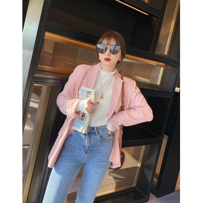 Áo len nữ cổ bèo, tay bèo style tiểu thư