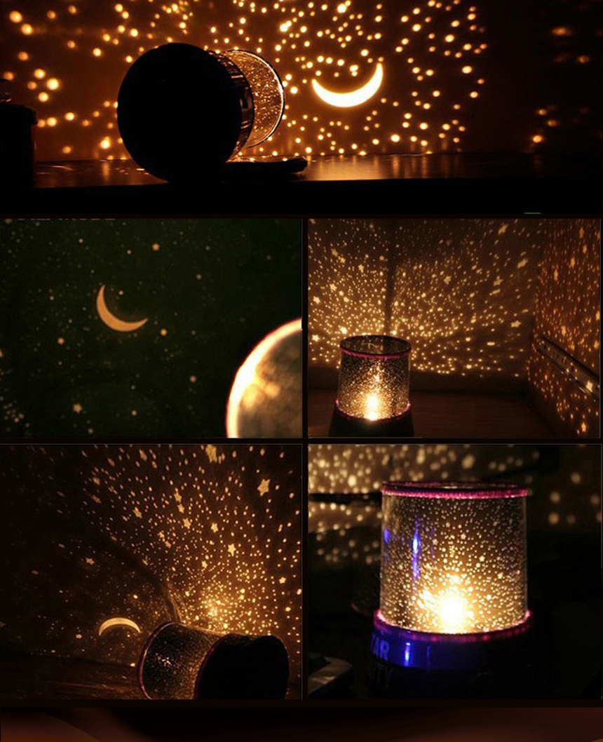 ĐÈN NGỦ CHIẾU SAO STAR MASTER CHO KHÔNG GIAN CĂN PHÒNG LUNG LINH