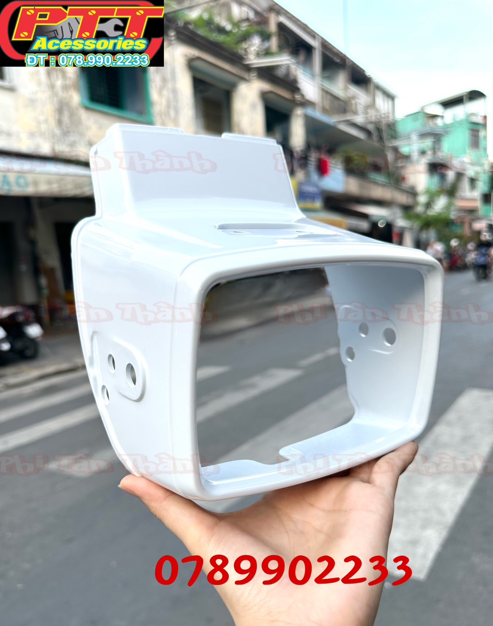 Ốp pha đèn trước xe chaly 84 - việt thái