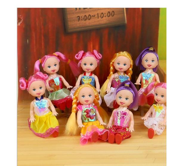 Combo 3 búp Bê ChiBi Cute 5 Khớp 10cm