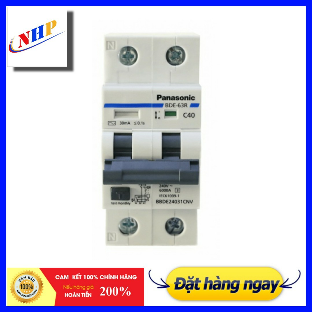 [HCM]CB CHỐNG GIẬT PANASONIC 20A 30MA BBDE 22031CNV