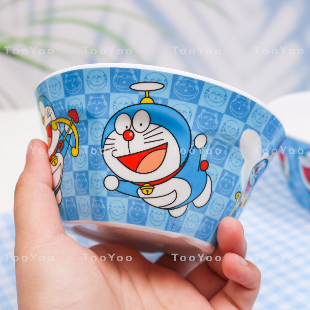 Chén cơm mẫu Doraemon 11.8cm chất liệu Melamine TooYoo BK00501