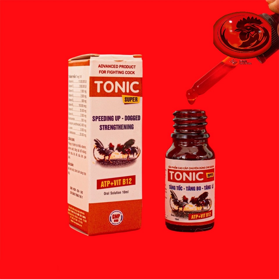 Tonic [10 ml] Gà đá tăng tốc, tăng bo, tăng lì đòn