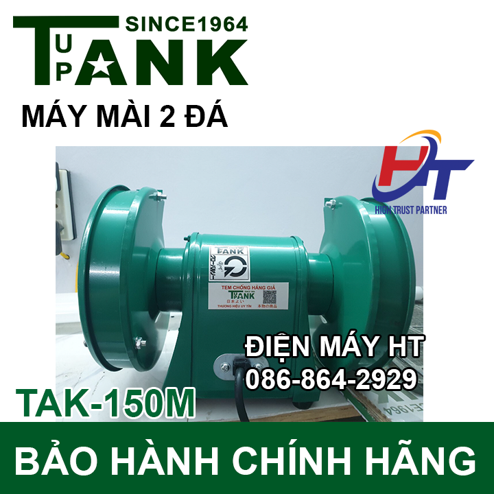 Máy mài 2 đá TANK since 1964 TAK-150M