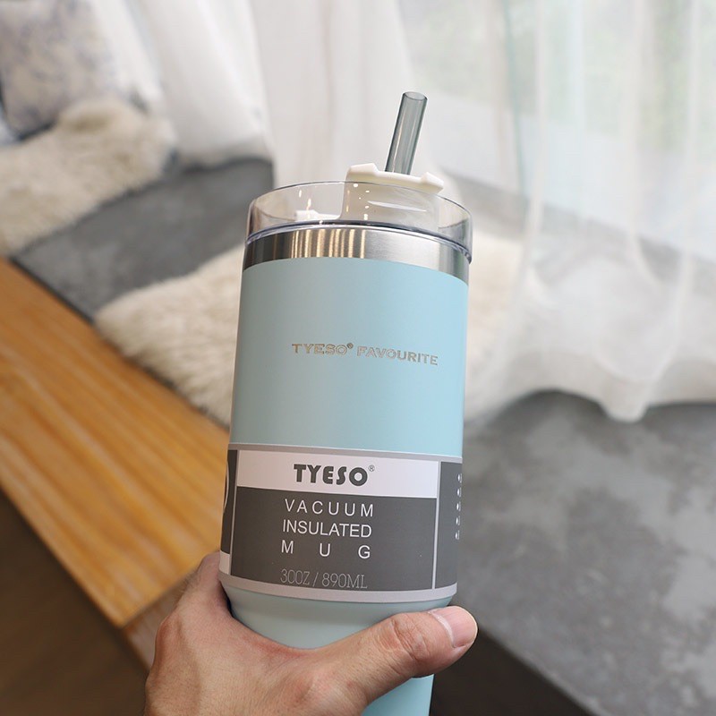[Mã LIFEHLSALE1 giảm 10% đơn 150K] Ly giư nhiệt tyeso 600ML - 890ML