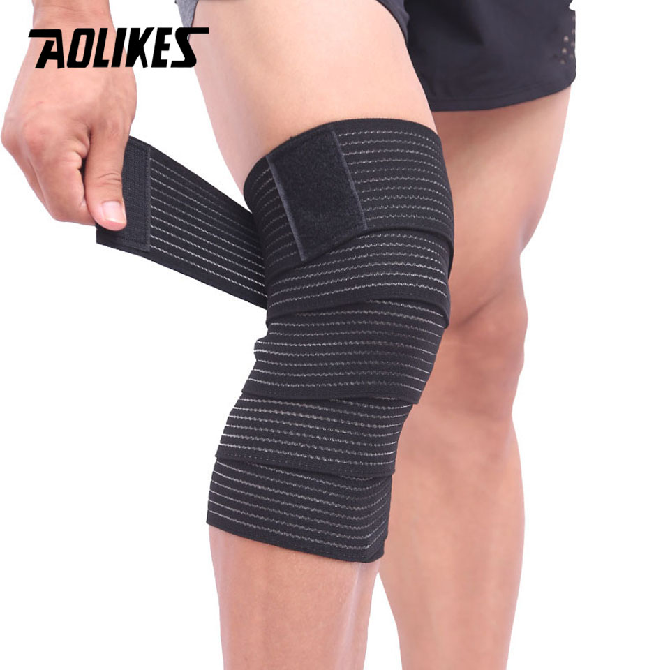 Băng Quấn Bảo Vệ Đầu Gối AOLIKES A-1516 – Đàn Hồi, Thoáng Khí
