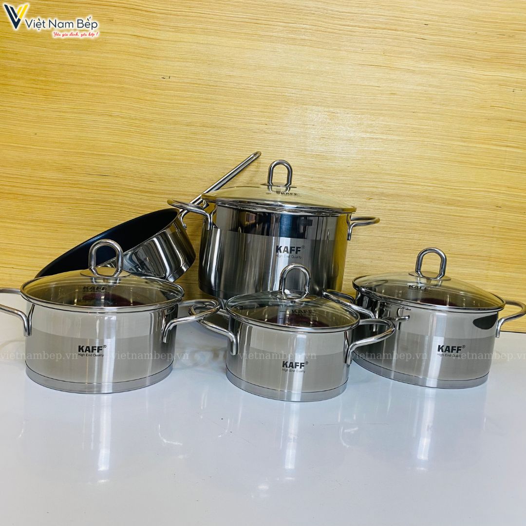 Bộ nồi inox cao cấp 5 món KAFF KF-ST09304