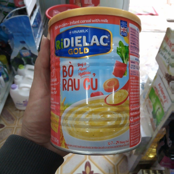 BỘT ĂN DẶM RIDIELAC LON 350g