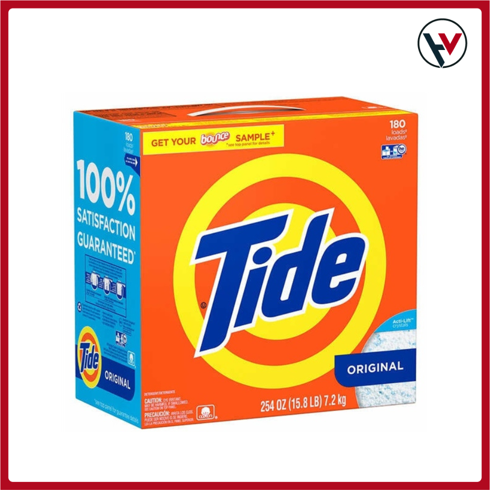 BỘT GIẶT TIDE HE POWDER LAUNDRY DETERGENT 7.2 kg