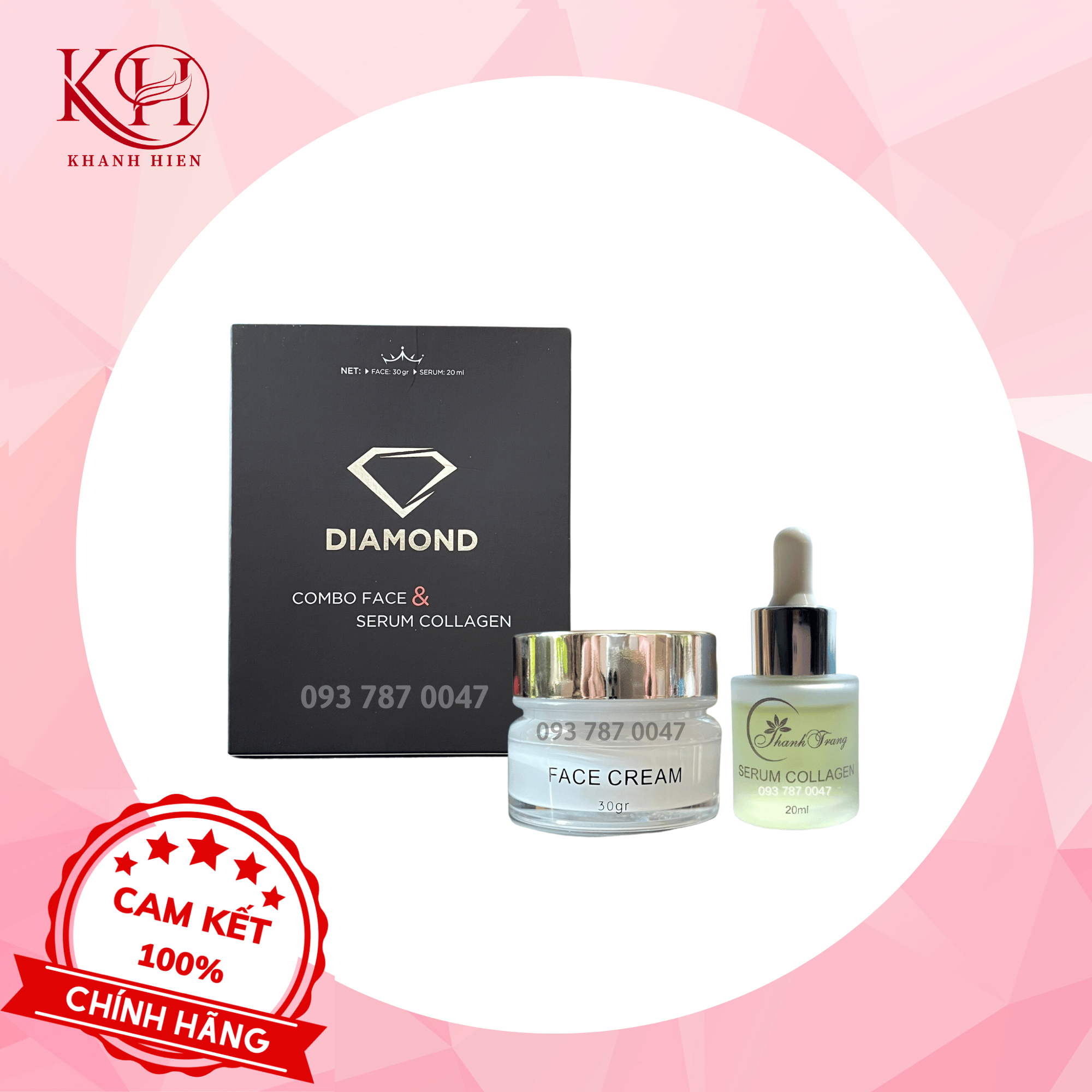 [HCM]Kem Face Diamond - Serum Collagen Thanh Trang