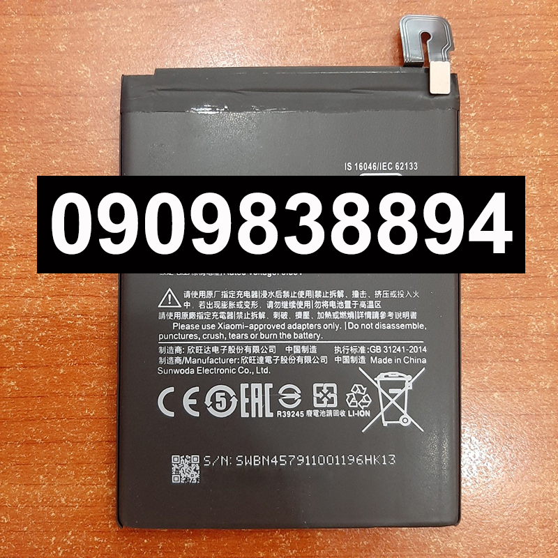 Pin xiaomi redmi note 5 pro/bn45