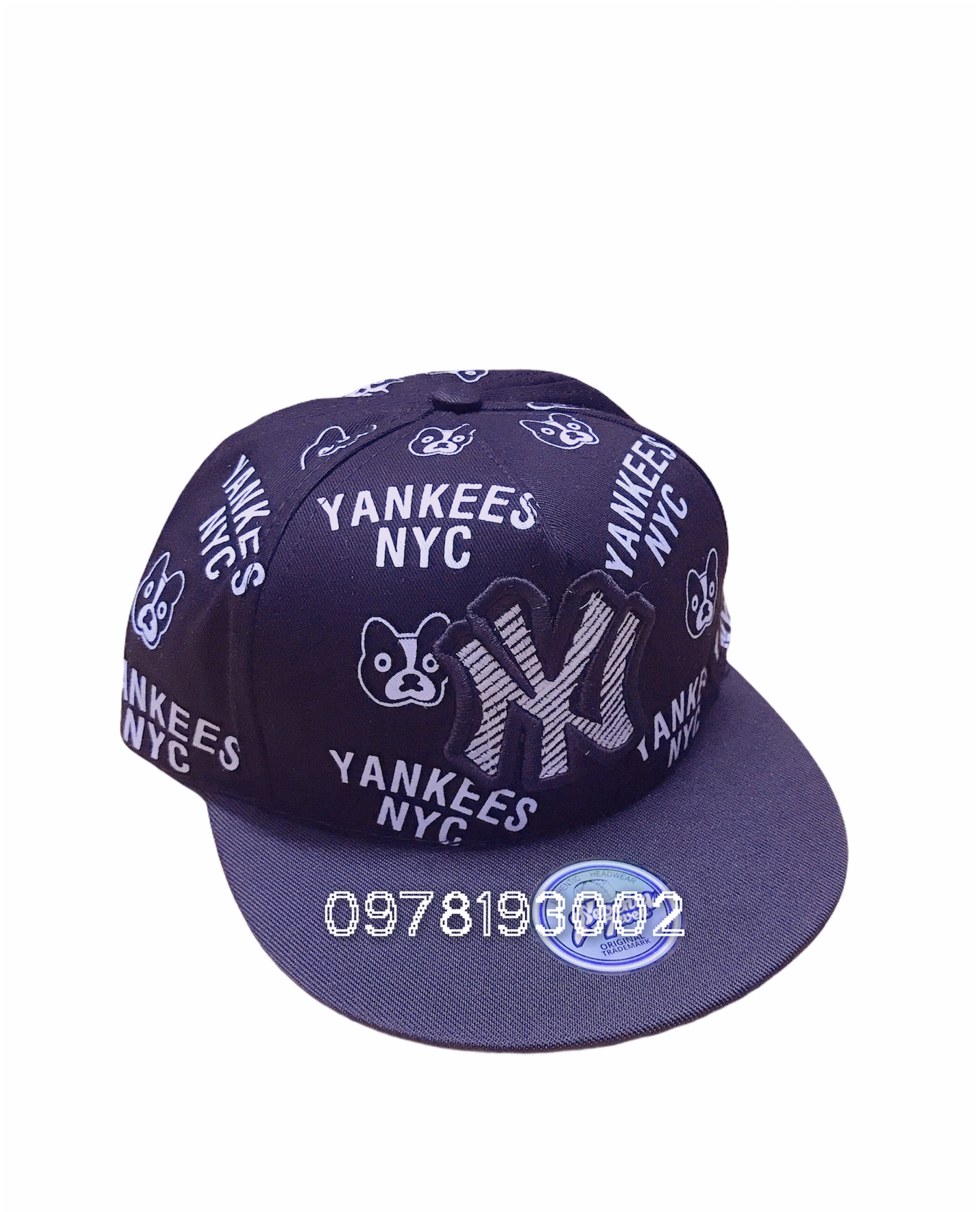 NÓN KÊT HIPHOP NY CHÓ CÁ TÍNH BÉ TRAI (NHIỀU MÀU)