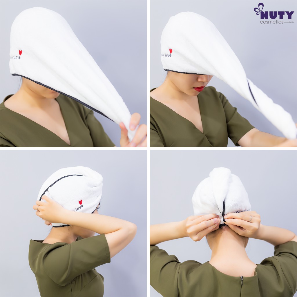 Head Towel, Super Absorbent Quick-Dry Hair Towel
