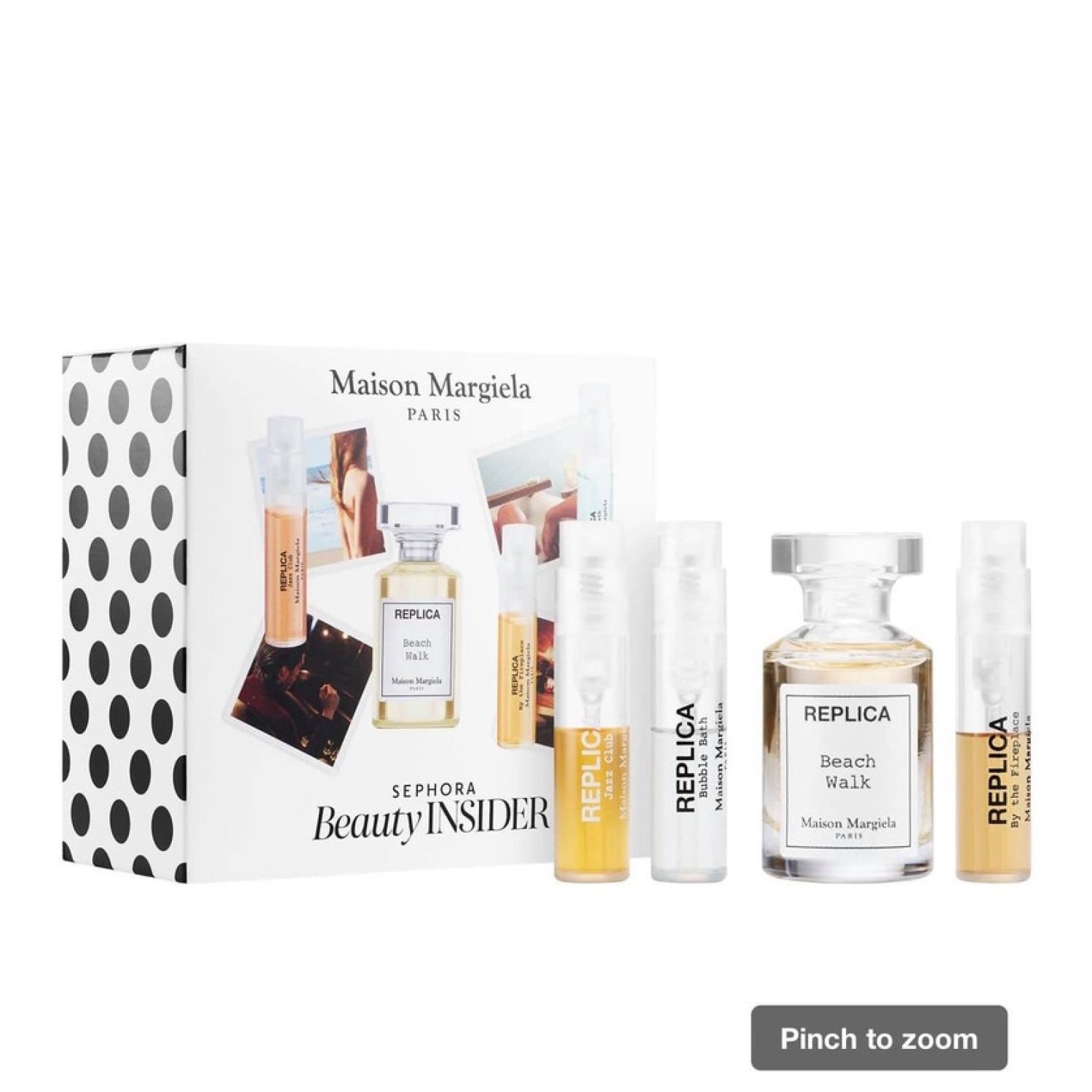 Set Nước Hoa Replica Beach walk 7ml Mini 4 món (Jazz Club 1.5ml, Bubble Bath 1.5ml, Vial By the Fireplace 1.5ml)