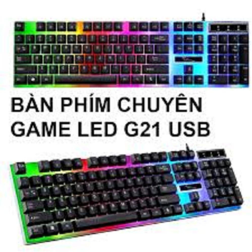 Bàn phím giả cơ G21 dành cho game thủ led đa màu