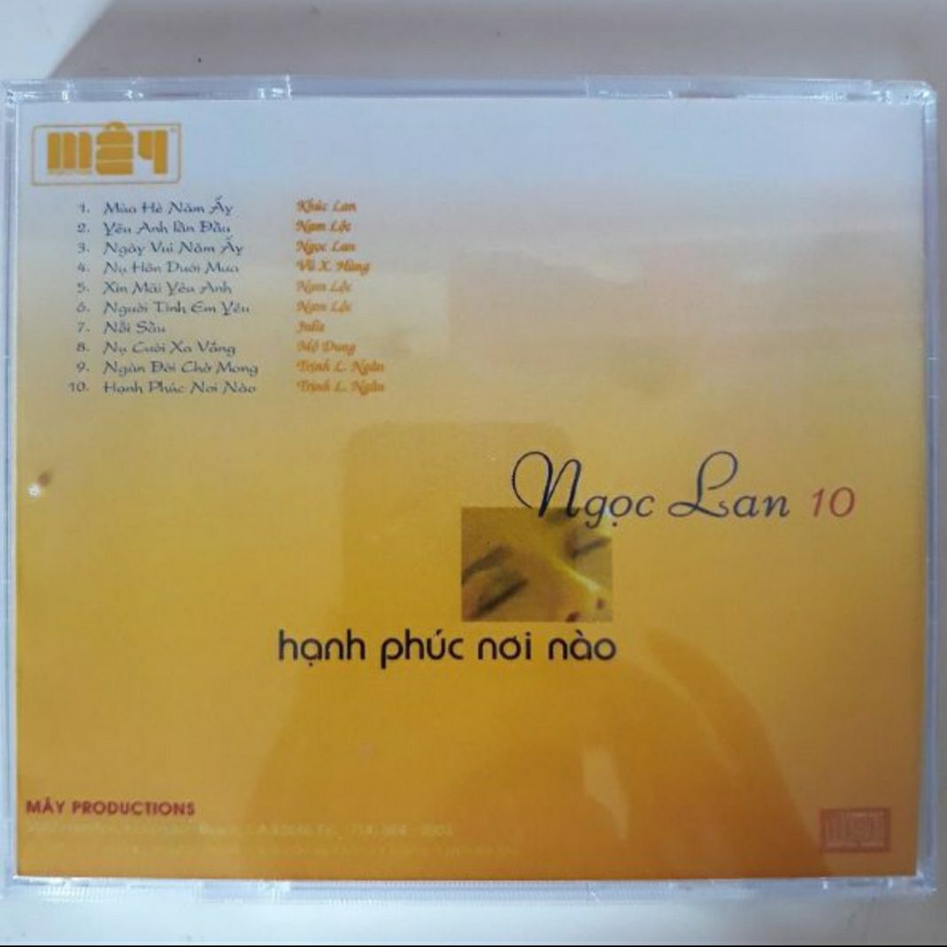 Bộ 4 cd Ngọc Lan 1 Mitsu phono