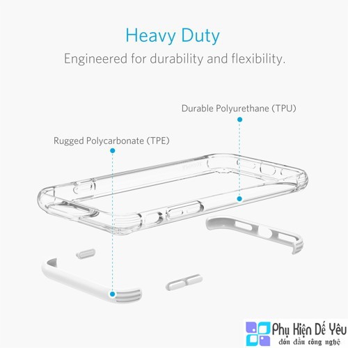 Ốp trong suốt Anker SlimShell cho iPhone 7 Plus/ 8 PLUS