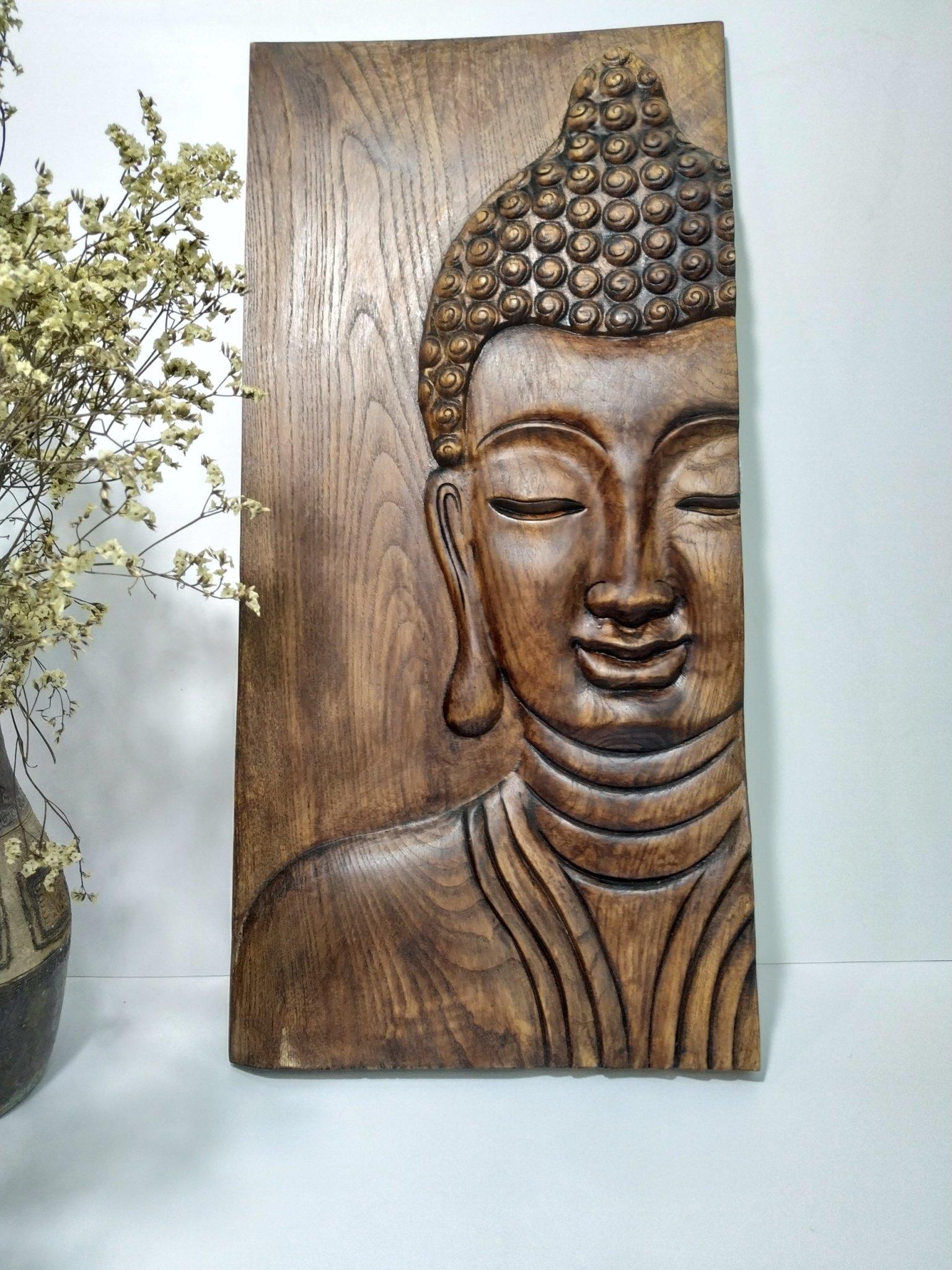 TRANH GỖ ĐỨC PHẬT GỖ TẦN BÌ