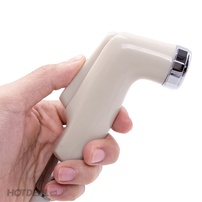 Bộ Vòi Xịt Vệ Sinh Xịt Bồn Cầu và Dây và Cài VX24 XỊT NHỰA CÒ