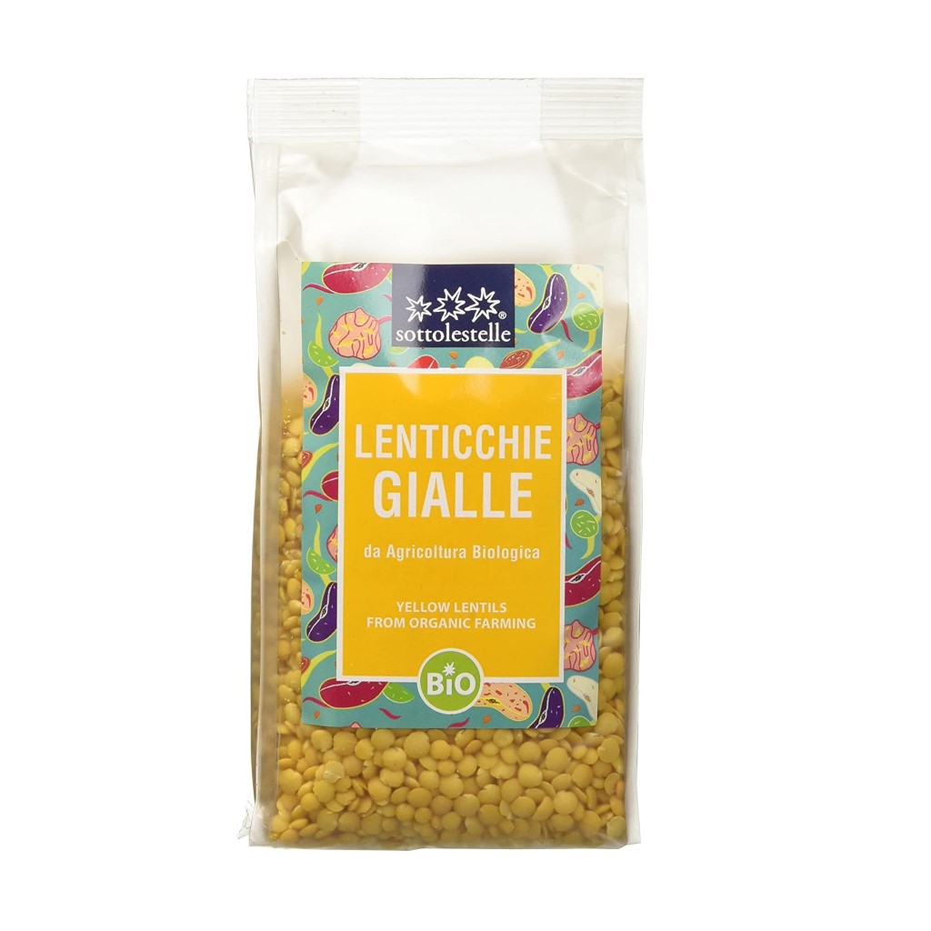 Sottolestelle Organic Yellow Lentils 500g