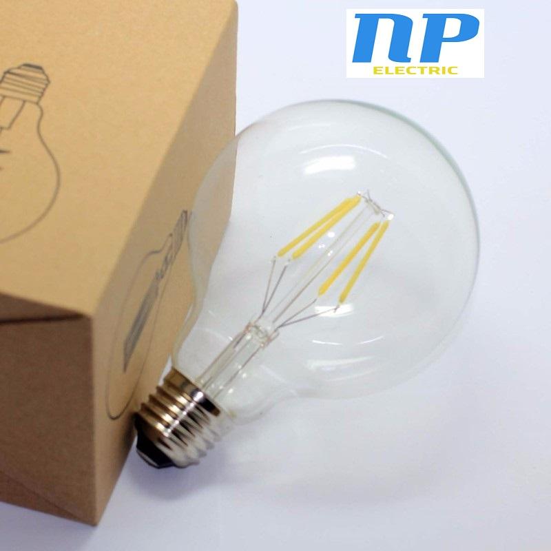 BÓNG ĐÈN LED EDISION 4W TRÒN LỚN- G80 - ĐÈN TRANG TRÍ