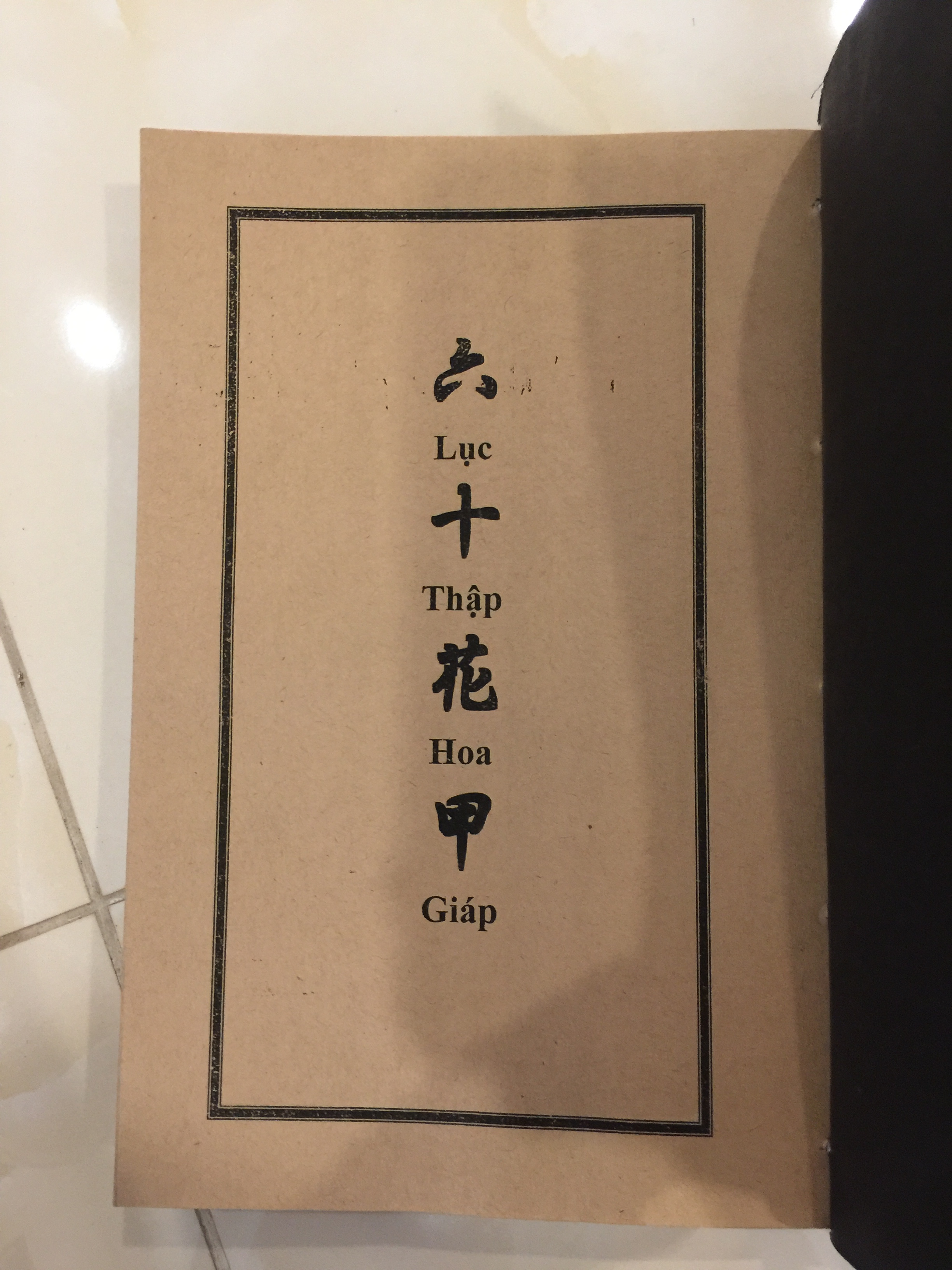 Sách Lục Thập Hoa Giáp Song Ngữ