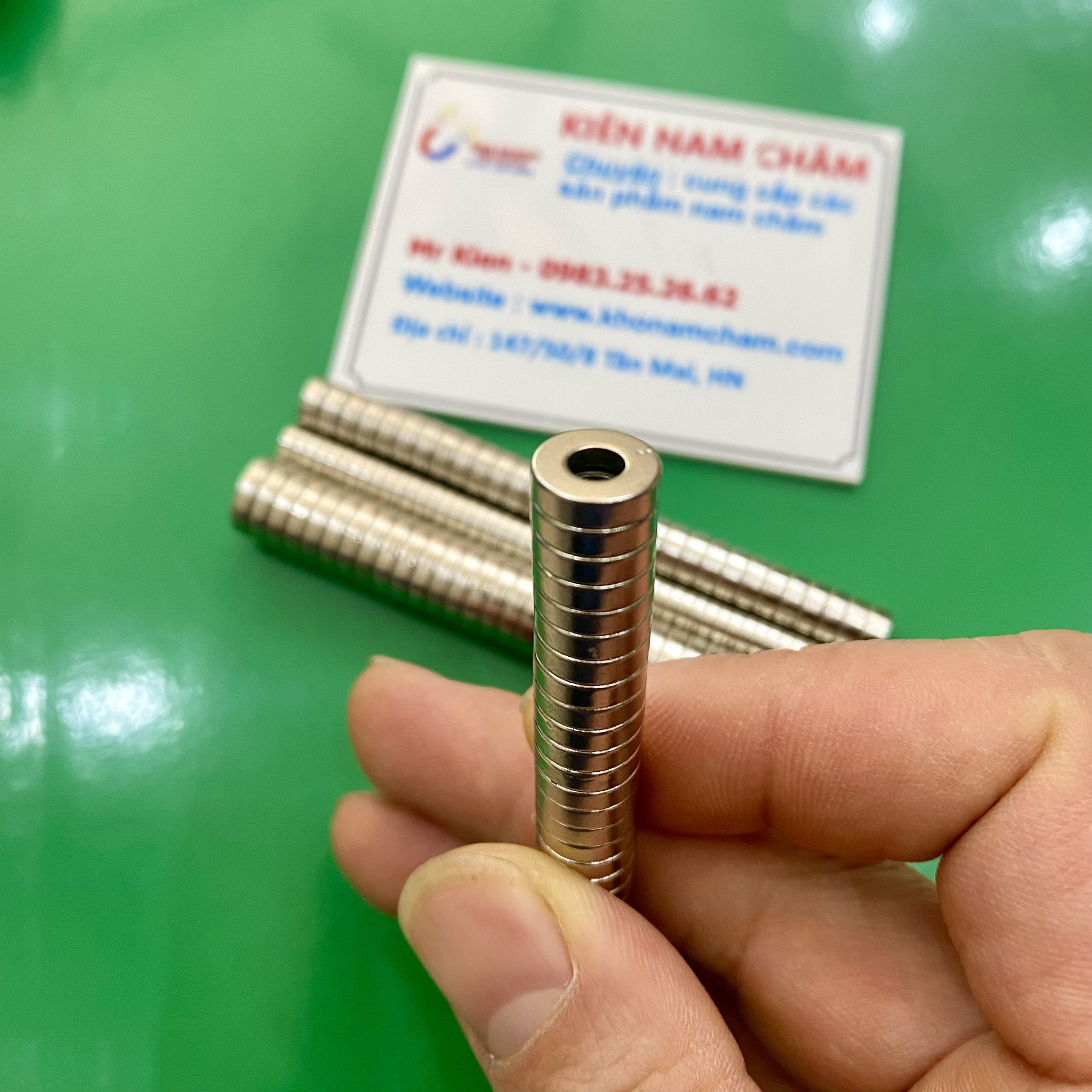 Combo 10 viên nam châm câu cá trẻ em