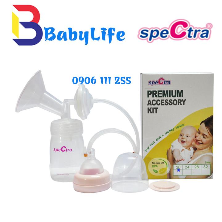 Bộ phụ kiện dành cho máy hút sữa Spectra - Đủ để hút sữa