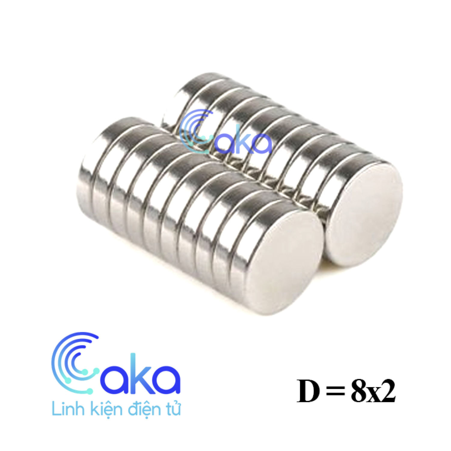 Nam châm đất hiếm 20x5 tròn
