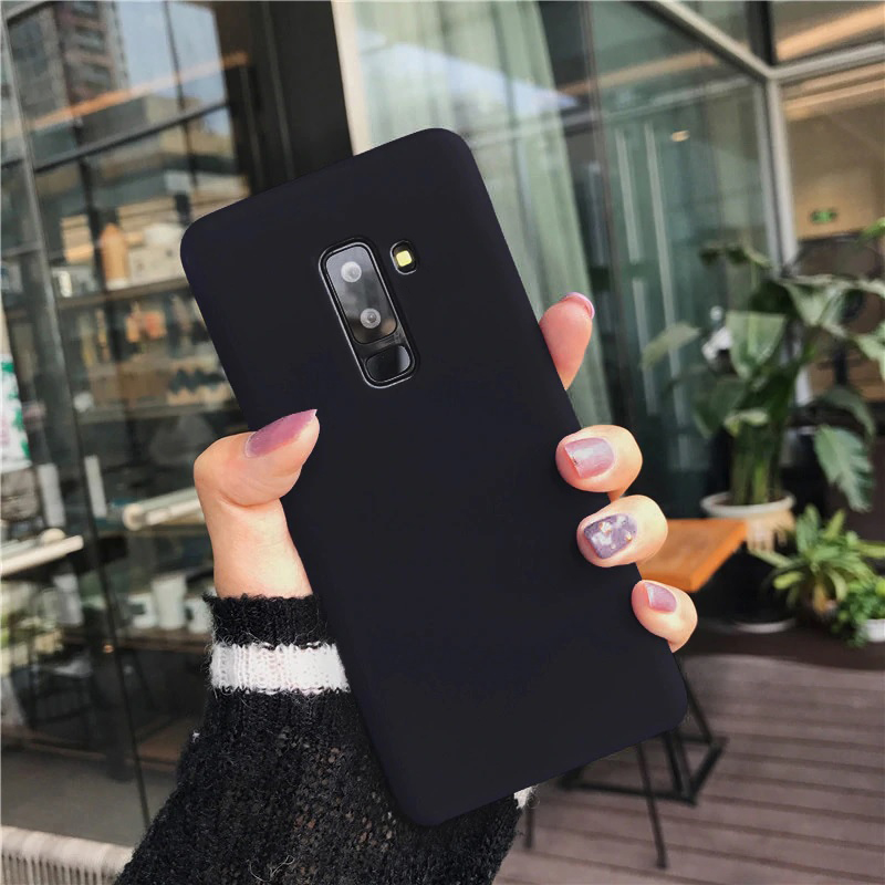 Ốp lưng silicon màu Samsung Galaxy J8