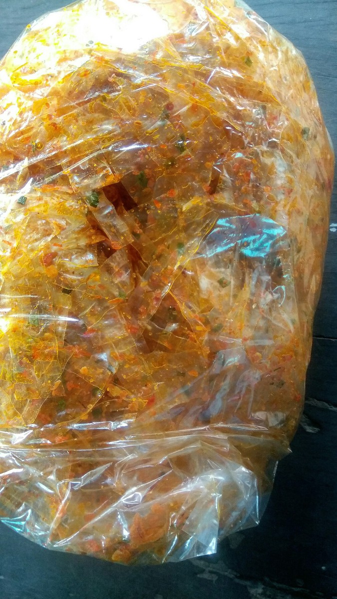 2kg bánh tráng trộn sa tế tôm  ăn vặt