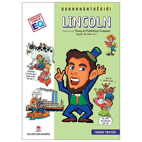 Sách - Danh Nhân Thế Giới: Lincoln (Tái Bản 2022)