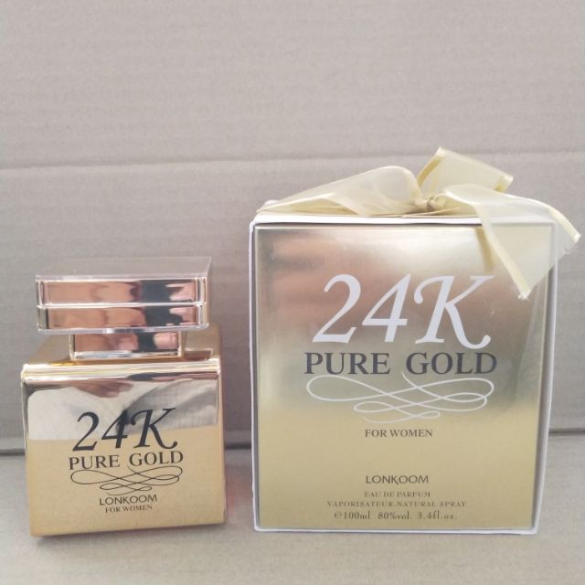 Nước hoa nữ LOMKOM 24k gold 100ml