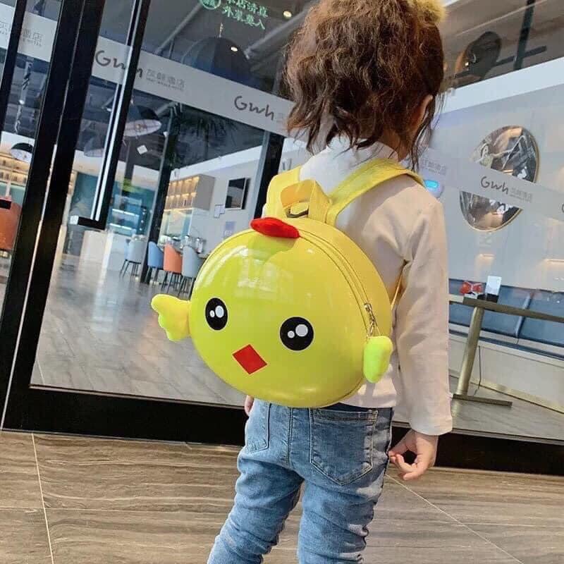 Trẻ Em Hoạt Hình Balo 1-2-3 Tuổi Mẫu Giáo Nam Nữ Bé Vỏ Cứng Cặp Sách Đáng Yêu Mini Ba Lô Quả Trứng