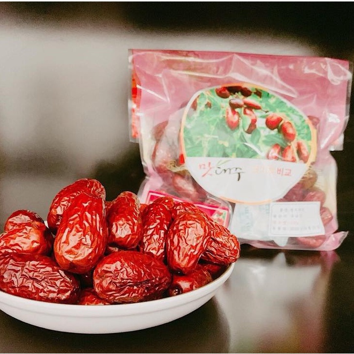 Táo đỏ khô hàn quốc túi 500gram