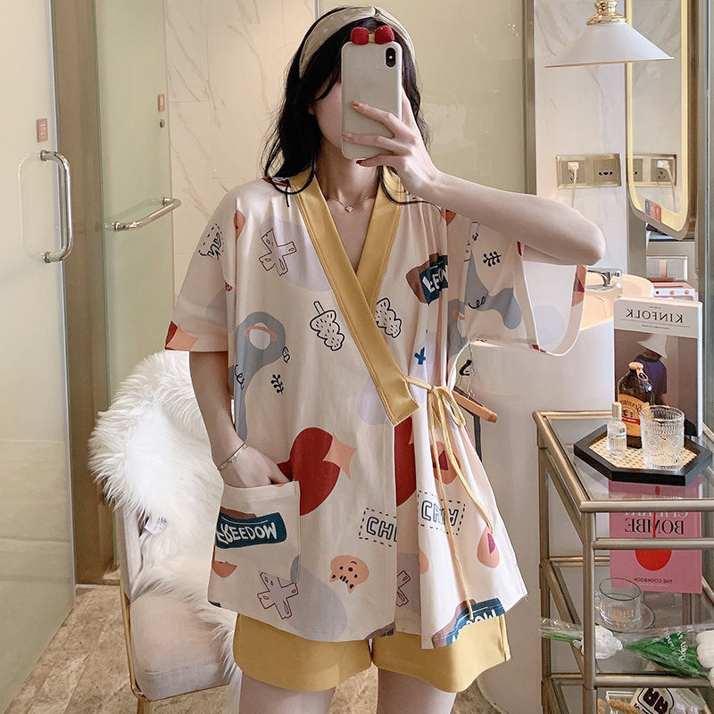 Bộ mặc nhà Bigsize đồ ngủ nữ lụa thoáng mát BC26