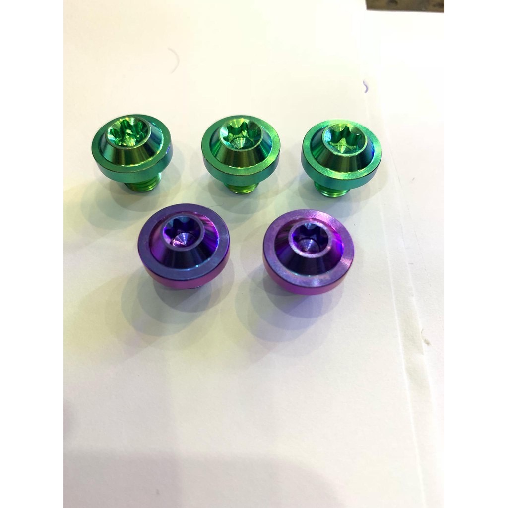 [Kiếng Dù Titan] 1 con Ốc gắn chân kiếng titan Gr5 đầu dù