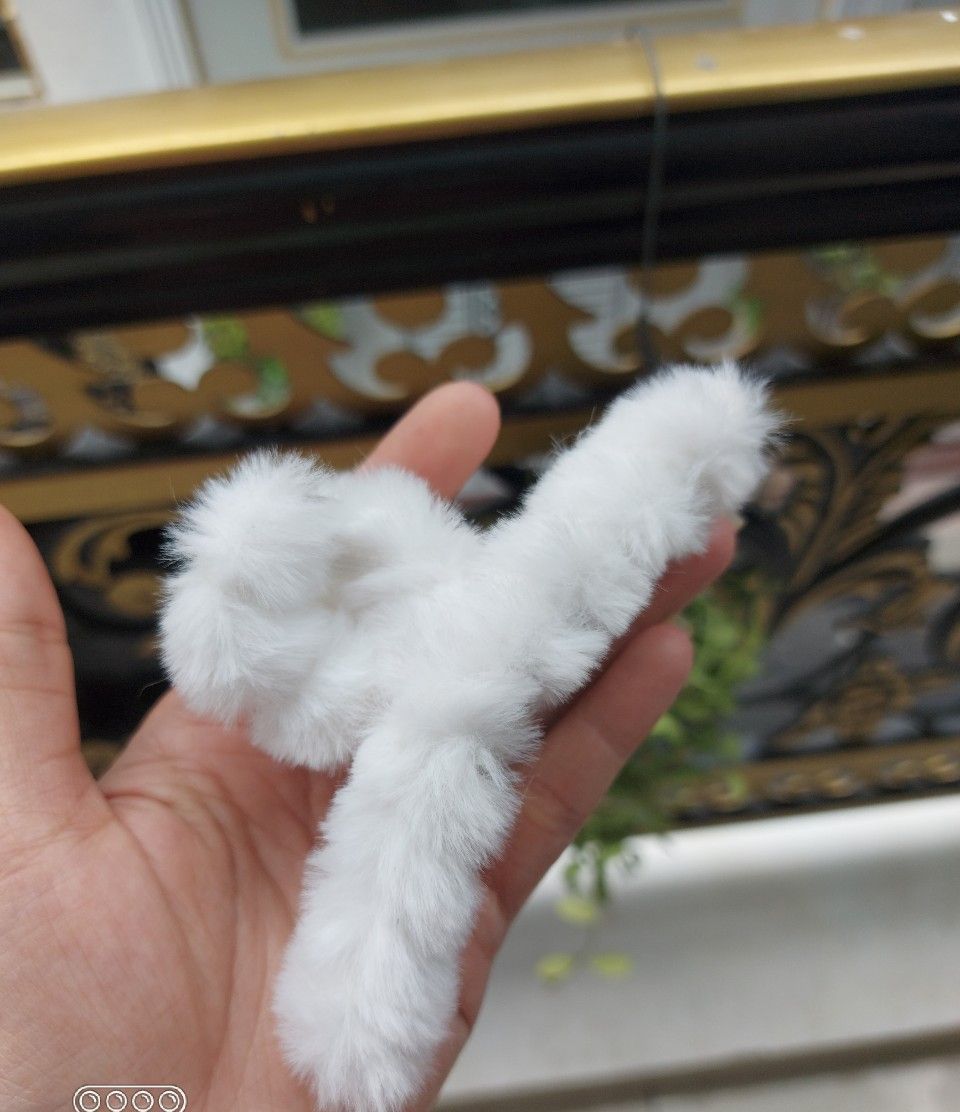 [HCM] KẸP TÓC LÔNG NHUNG HÀN QUỐC