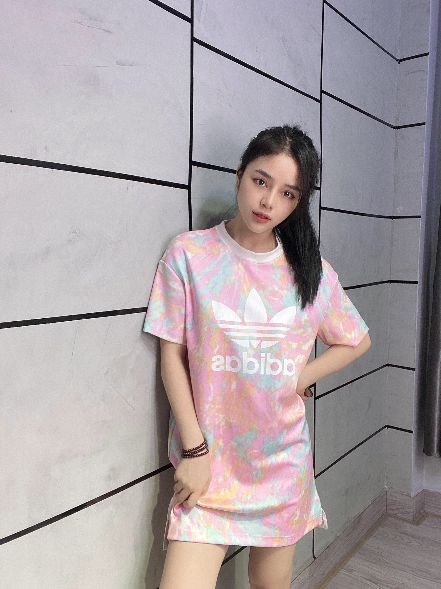 Đầm xuông adidas