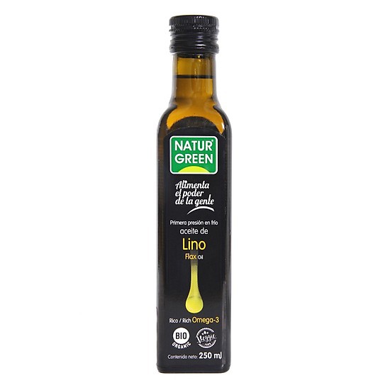 Flax seed oil organic 250ml (natur Green-Ener bio)