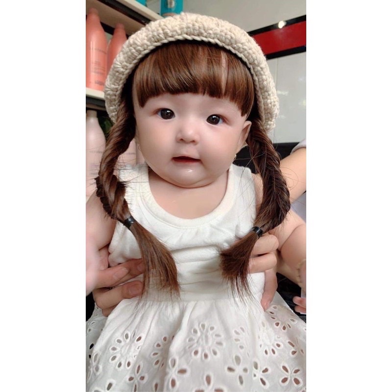 NÓN TÓC GIẢ CHO BÉ GÁI 🌸🎈