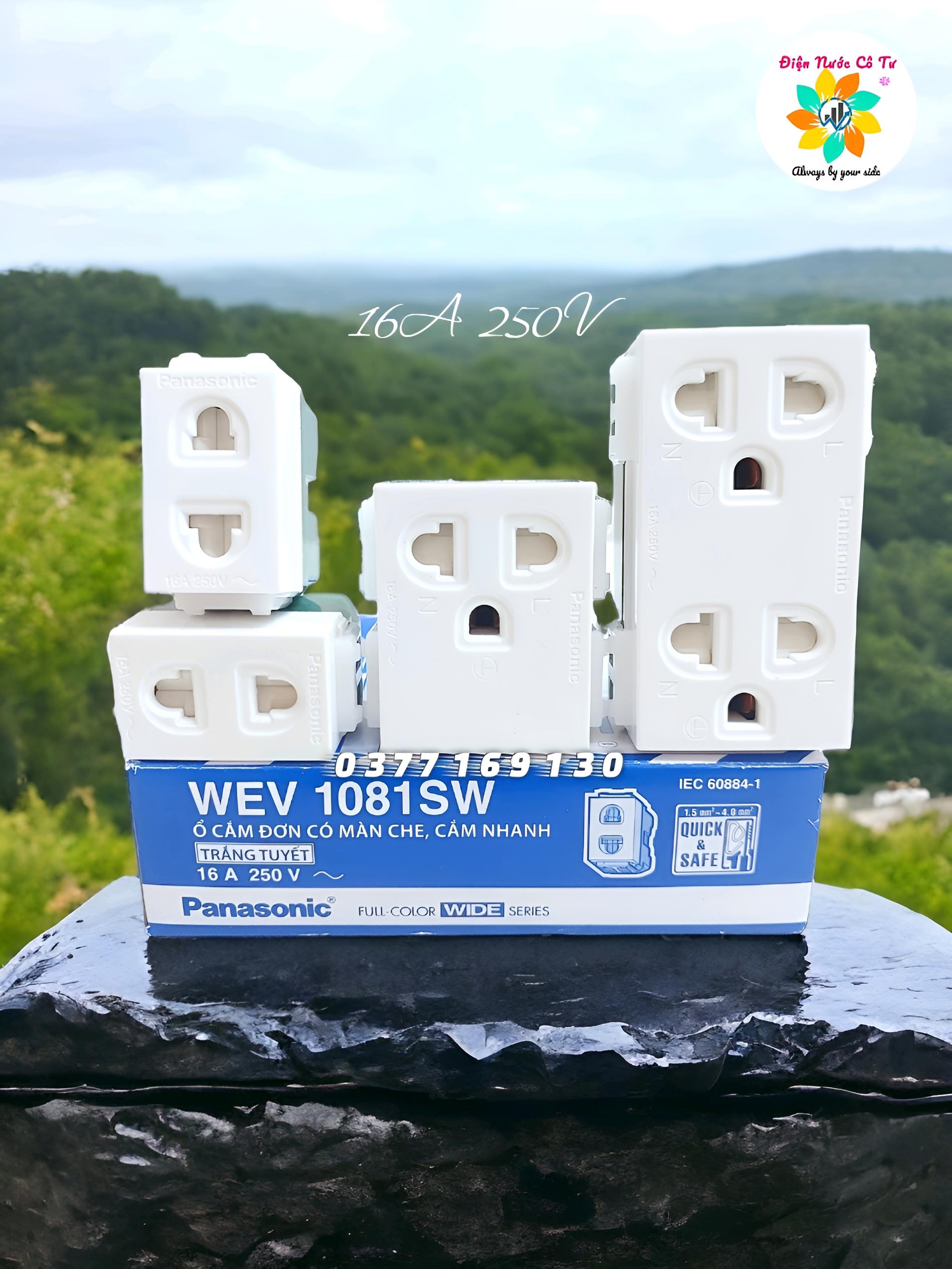 Công Tắc Điện Dimmer Đèn Dimmer Quạt Panasonic (Hàng WIDE)