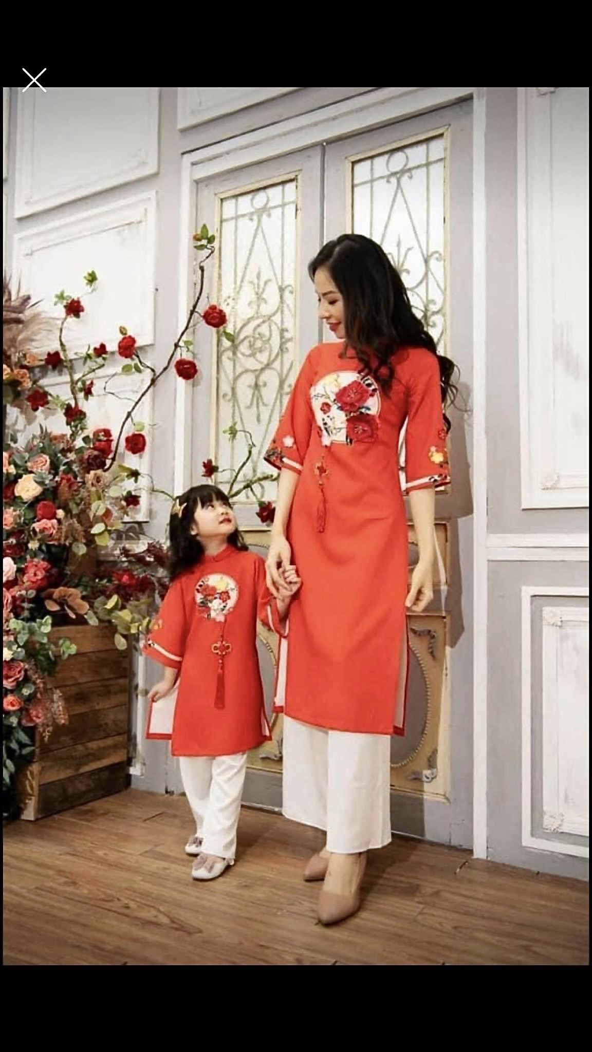 CÁCH tân tết mẹ và bé siêu đẹp