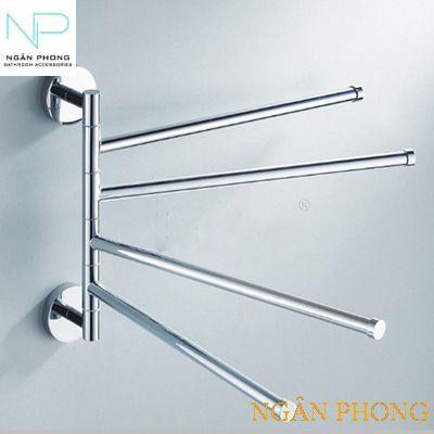[HCM]THANH TREO KHẮN INOX 201- 4 THANH