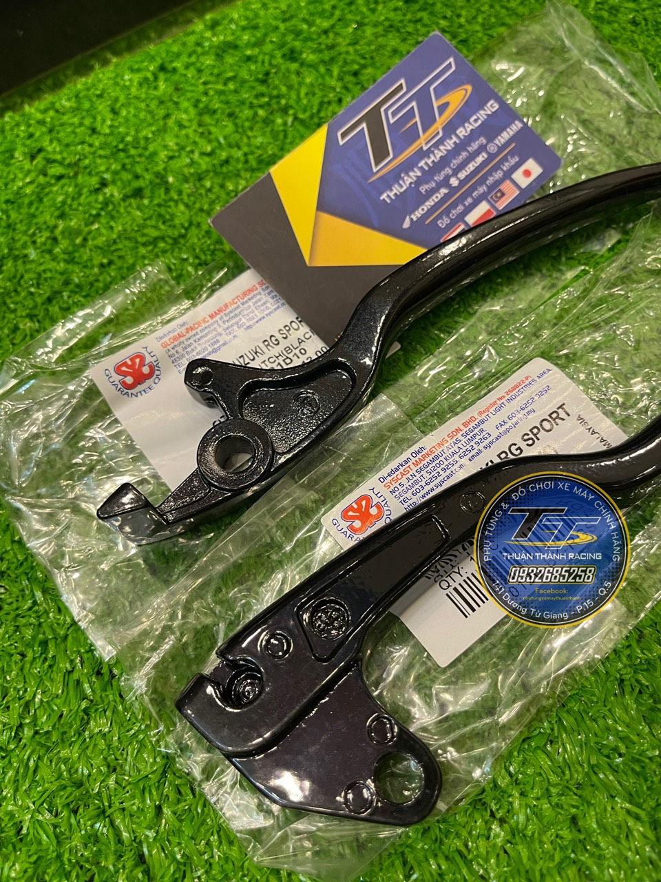 Tay thắng + Tay ampida/Tay côn Su Sport/Xipo/RGV/Satria